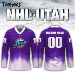 NHL Utah Jazz Hockey Jersey