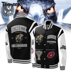 AFL Collingwood Magpies Streetx Baseball Jacket