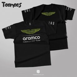 Aramco F1 Team Racing Black T-Shirt