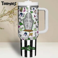 Beetlejuice Stanley Tumbler