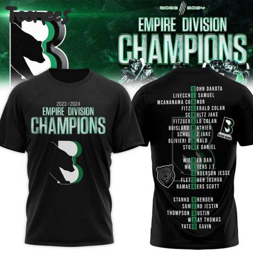 Binghamton Black Bears Empire Division Champions T-Shirt