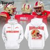 Birmingham Stallions UFL 2024 White Hoodie Pants Cap