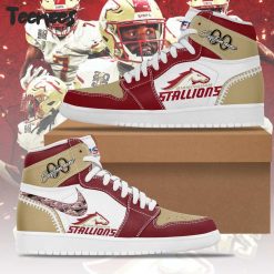 Birmingham Stallions USFL Air Jordan 1 Sneaker