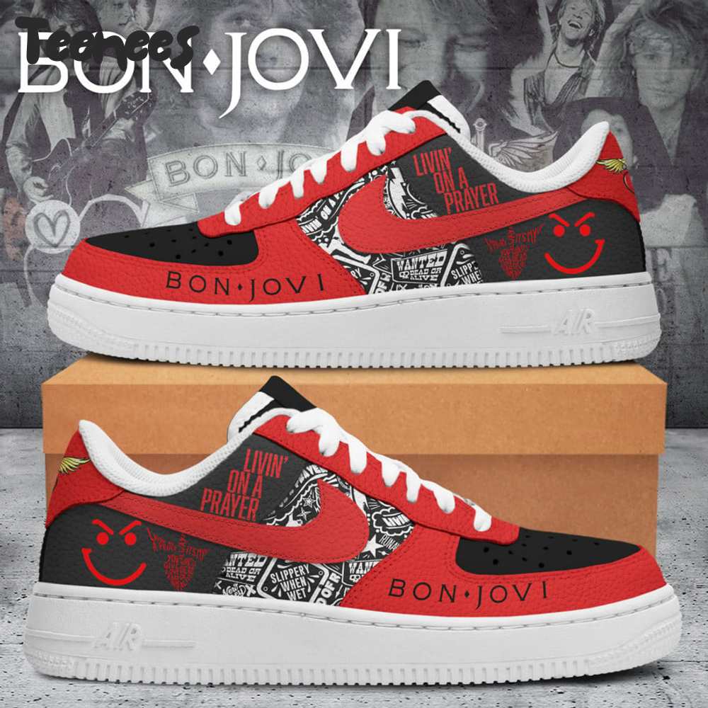 Bon Jovi Lovin On A Prayer Air Force 1 Sneaker