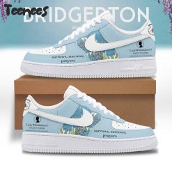 Bridgerton Lady Whisltedown Air Force 1 Sneaker