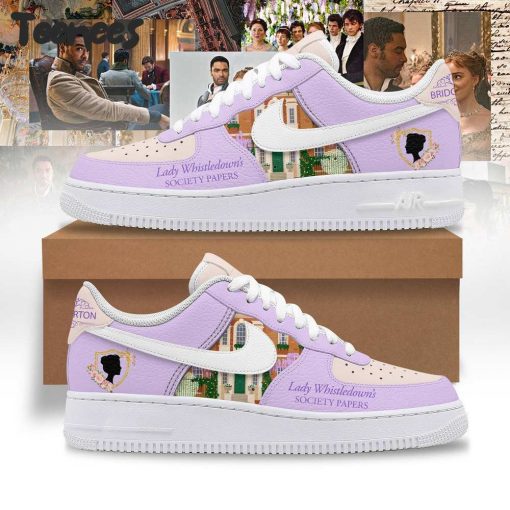 Bridgerton Society Papers Air Force 1 Sneaker