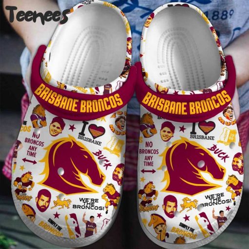 Brisbane Broncos Crocs Shoes