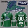 Cleveland Monsters Personalized White Hockey Jersey