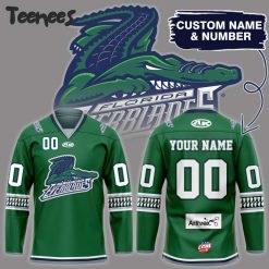 CHL Florida Everblades Green Hockey Jersey