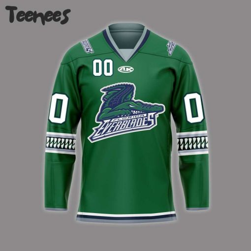 CHL Florida Everblades Green Hockey Jersey