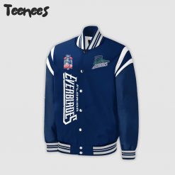 CHL Florida Everblades Kelly Cup Navy Baseball Jacket