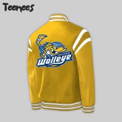 CHL Toledo Walleye Gold Baseball Jacket