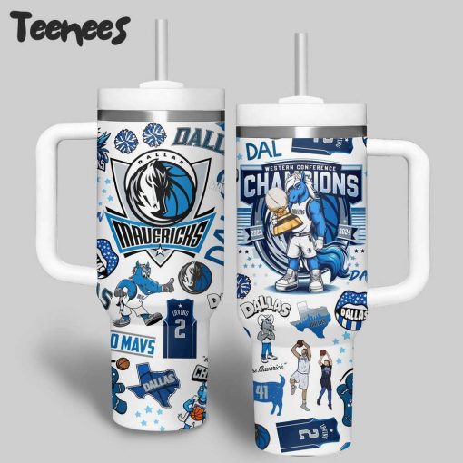 Dallas Mavericks Western Conference Champions White Stanley Tumbler