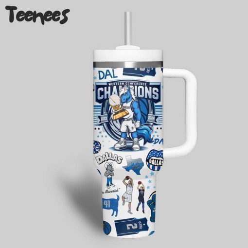 Dallas Mavericks Western Conference Champions White Stanley Tumbler