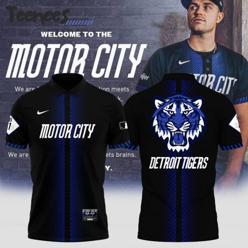 Detroit Tigers 2024 Motor City Connect Polo Shirt