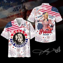 Dolly Parton Make Country Music Great Again Hawaiian Shirt