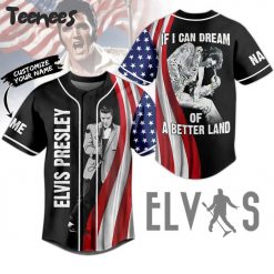 Elvis Presley American Baseball Jersey