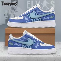 Elvis Presley Blue Suede Air Force 1 Sneaker