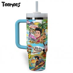 Elvis Presley Visit Blue Hawaii Stanley Tumbler