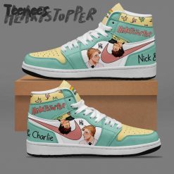 Heartstopper Nick n Charlie Air Jordan 1 Sneaker