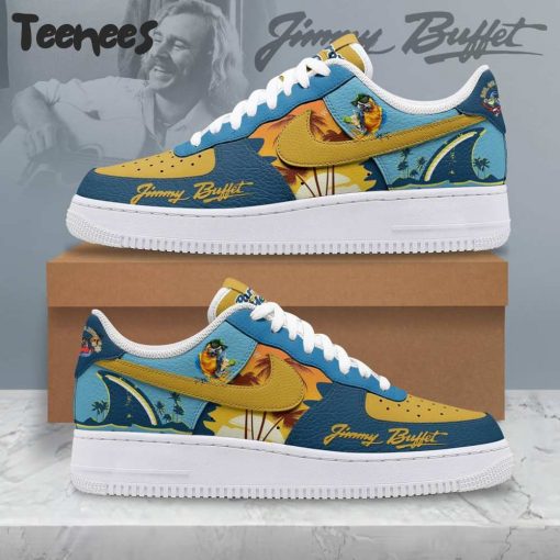 Jimmy Buffett Blue Air Force 1 Sneaker