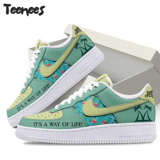 Jimmy Buffett Way for Life Air Force 1 Sneaker