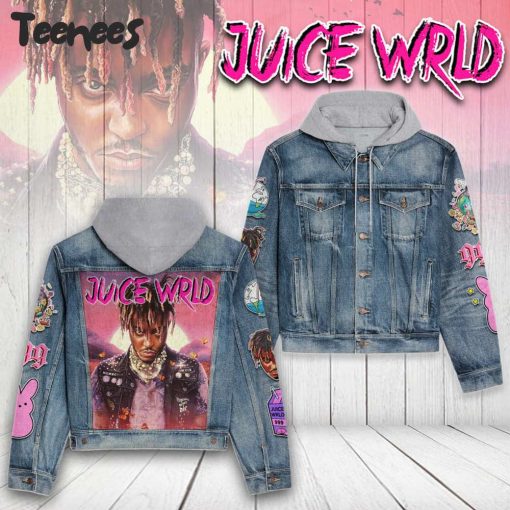 Juice Wrld Hooded Denim Jacket