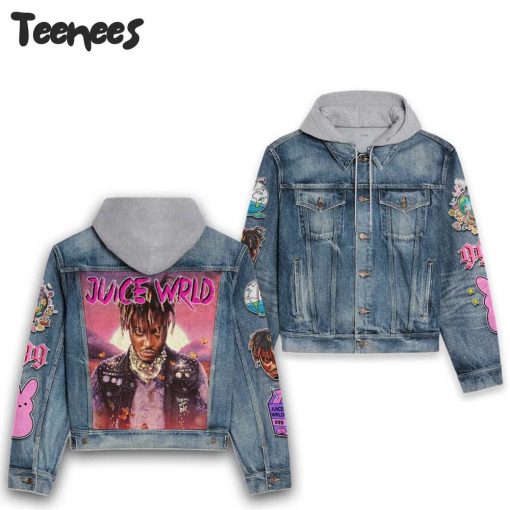 Juice Wrld Hooded Denim Jacket