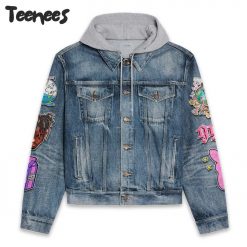 Juice Wrld Hooded Denim Jacket