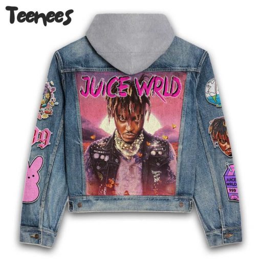 Juice Wrld Hooded Denim Jacket