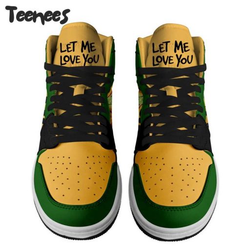 Justin Bieber Green Air Jordan 1 Sneaker