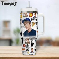 Justin Bieber Purpose White Stanley Tumbler 40oz