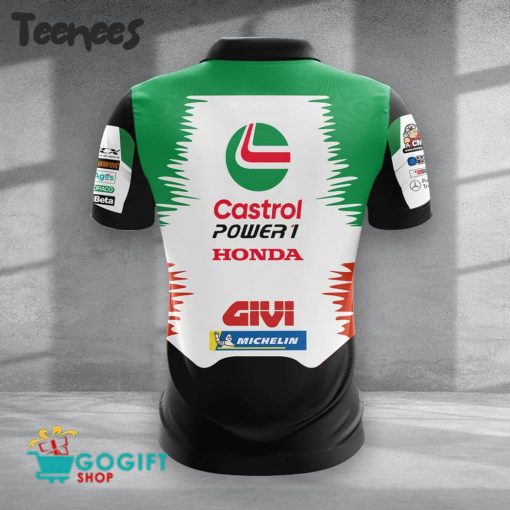 LCR Honda Team 2024 Castrol Polo Shirt