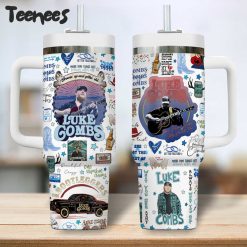 Luke Combs White Stanley Tumbler