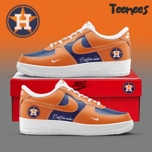 MLB Houston Astros Air Force 1 Sneaker