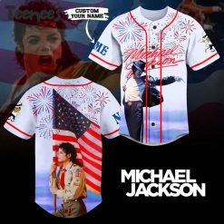 Michael Jackson 4th of July Baseball Jersey