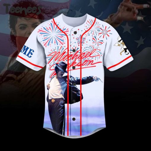 Michael Jackson 4th of July Baseball Jersey