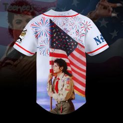 Michael Jackson 4th of July Baseball Jersey