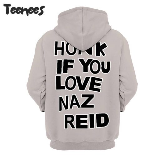 Minnesota Timberwolves Honk if you love Naz Reid Hoodie