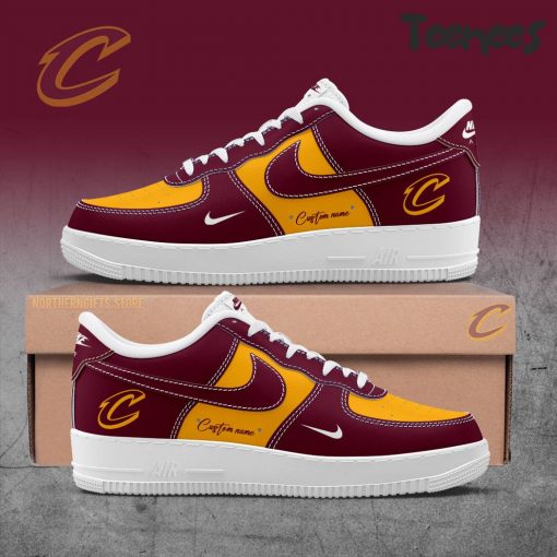 NBA Cleveland Cavaliers Air Force 1 Sneaker