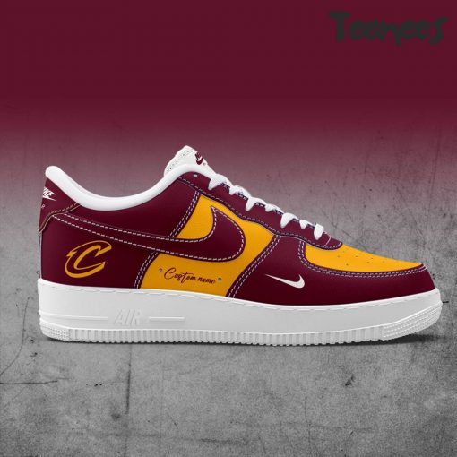 NBA Cleveland Cavaliers Air Force 1 Sneaker