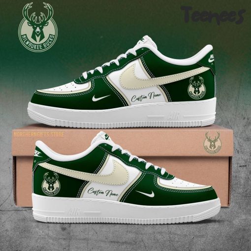 NBA Milwaukee Bucks Air Force 1 Sneaker