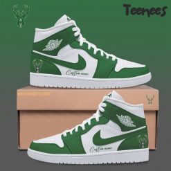 NBA Milwaukee Bucks Air Jordan 1 Sneaker