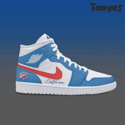 NBA Oklahoma City Thunder Air Jordan 1 Sneaker