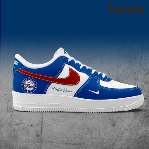 NBA Philadelphia 76ers Air Force 1 Sneaker