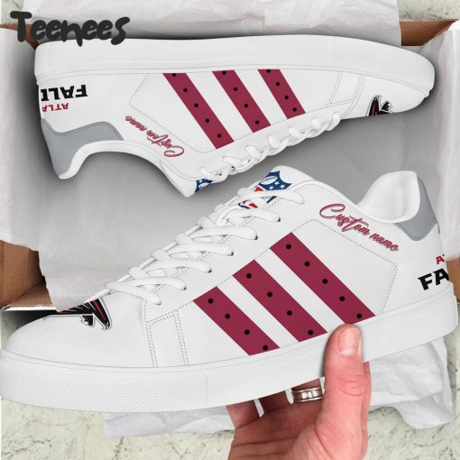 NFL Atlanta Falcons Custom Name Stan Smith Shoes