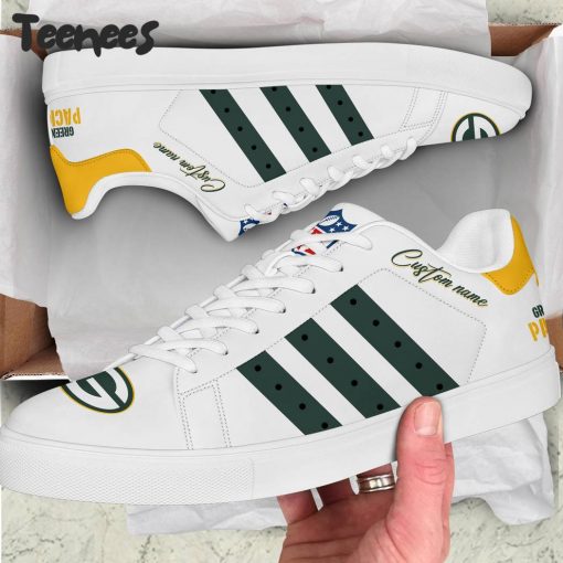 NFL Green Bay Packers Custom Name Stan Smith Shoes