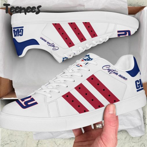 NFL New York Giants Custom Name Stan Smith Shoes