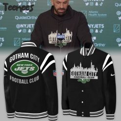 NFL New York Jets Gotham City Baseball Jacket