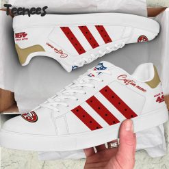 NFL San Francisco 49ers Custom Name Stan Smith Shoes